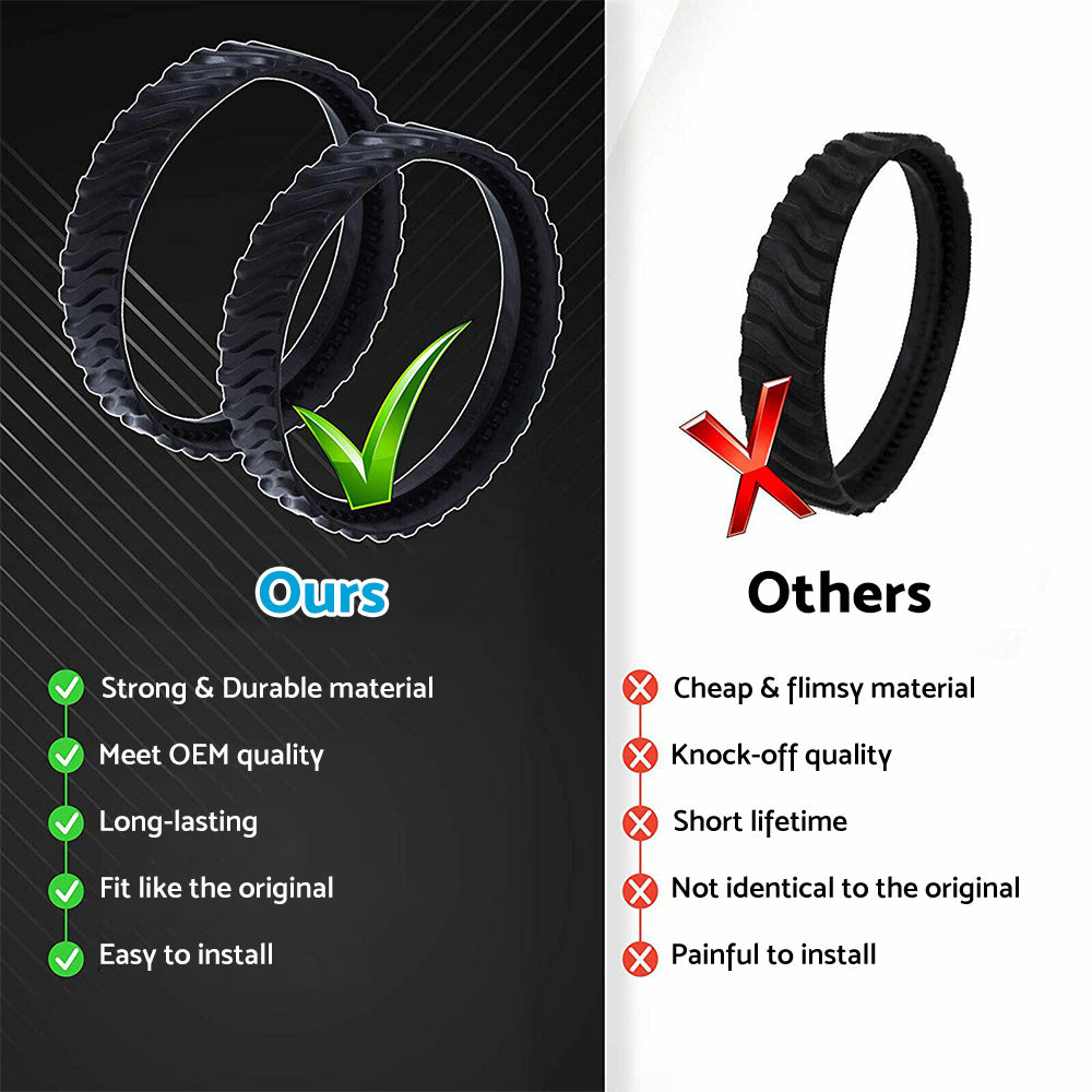 4x Tracks Tyres Wheel Suitable For Zodiac MX8 MX6 Baracuda R0526100 Pool Cleaner