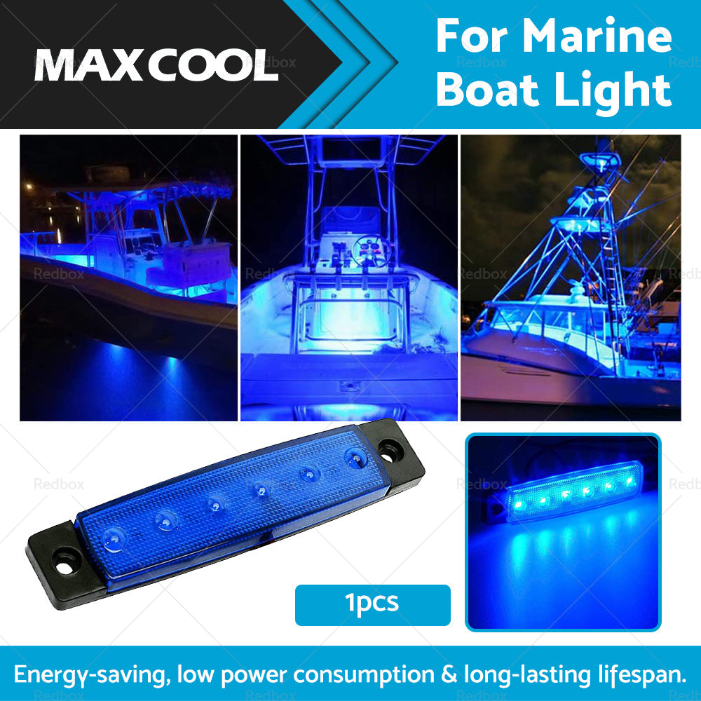 {{ 1x For 12V Marine Boat LED Deck Courtesy Lights Waterproof Stern Transom Light }} - Buy Car Parts Online at {{ Kaka Auto Parts }}.