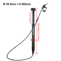 {{ 1 Set Bike MTB Dropper Seat Post Internal/External Cable Routing 30. 9/31. 6mm }} - Buy Car Parts Online at {{ Kaka Auto Parts }}.