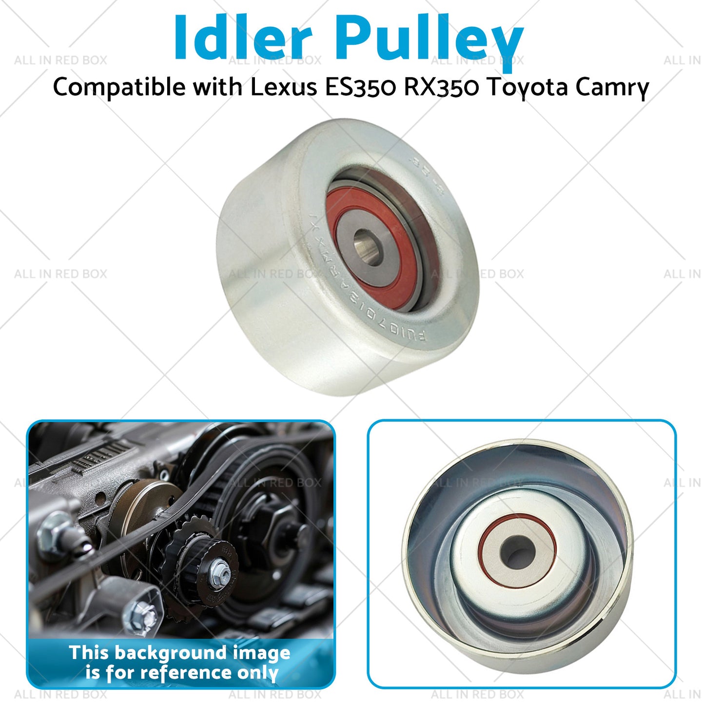 {{ Idler Pulley Suitable for Lexus ES350 RX350 Toyota Camry 2007-2021 16604-31020 }} - Buy Car Parts Online at {{ Kaka Auto Parts }}.