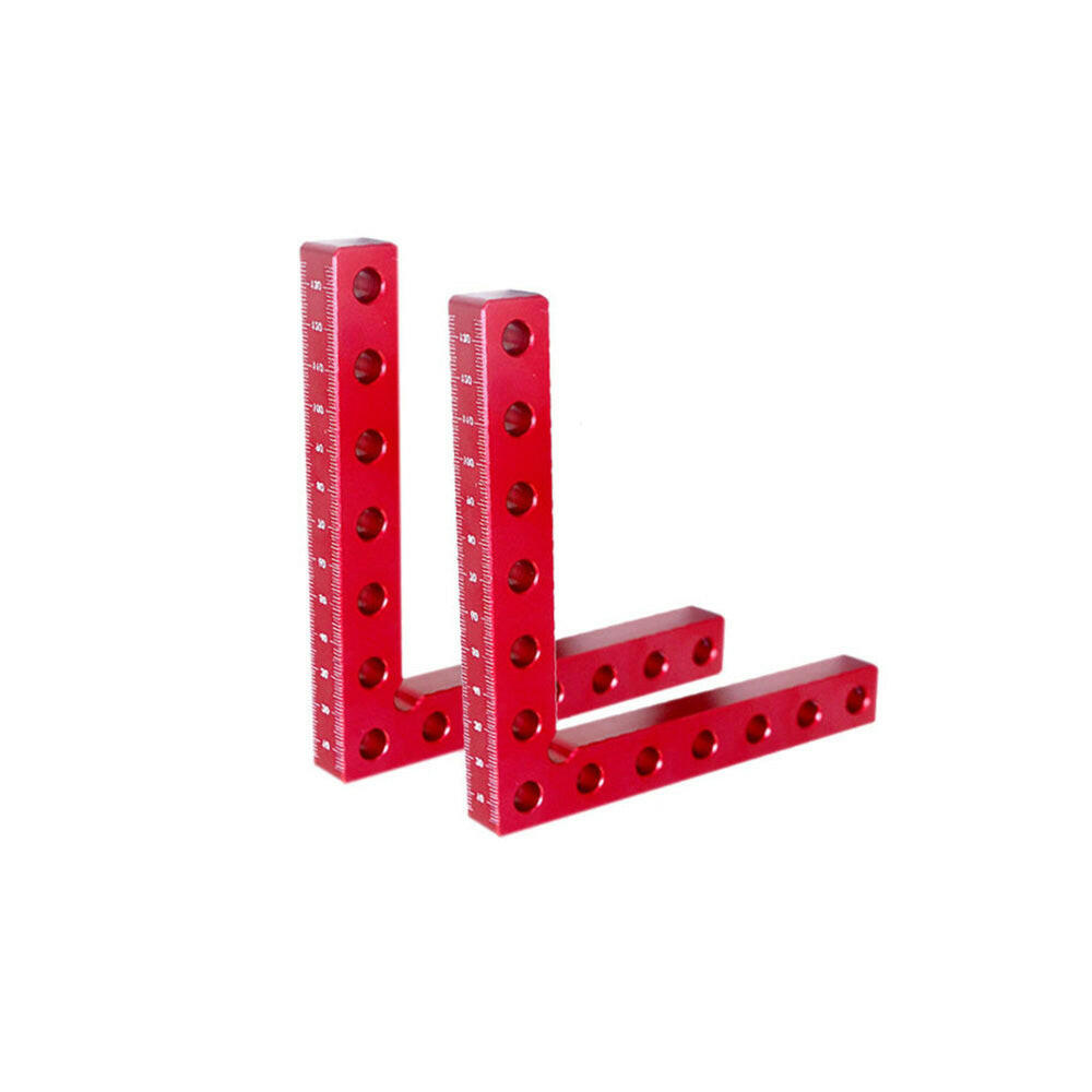 90 Degree Positioning Squares Right Angle Clamp Set Suitable For Woodworking Carpenter Clamping