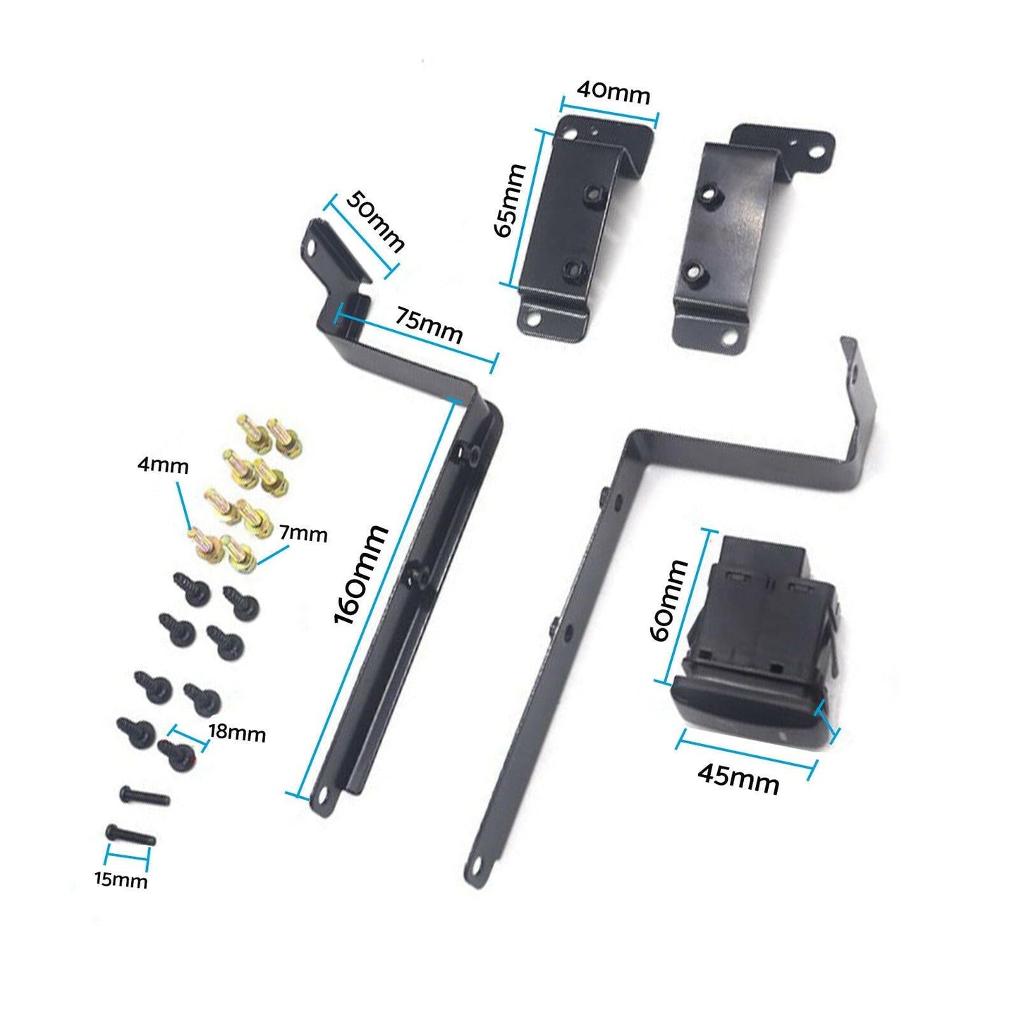 Yellow Fog Lights Lamp Kit Suitable For Honda Civic EK EM 2 3 4 Dr JDM 1999-2000