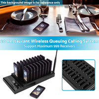 {{ 20 Restaurant Coaster Pager Guest Call Wireless Paging Queuing Calling System }} - Buy Car Parts Online at {{ Kaka Auto Parts }}.