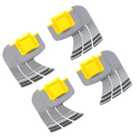 Activ Brush Scrubber 4x Suitable For Zodiac MX6 / MX8 / AX10 / AstralPool S10 Pool Cleaners