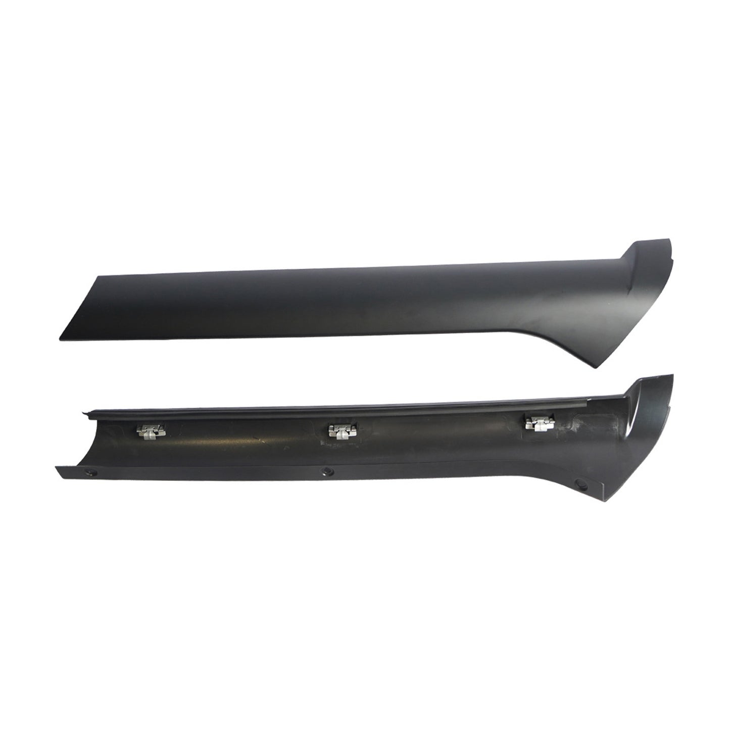 Pair Windscreen Pillar Moldings with Rivets Suitable For Land Rover Discovery 2 1999-2004