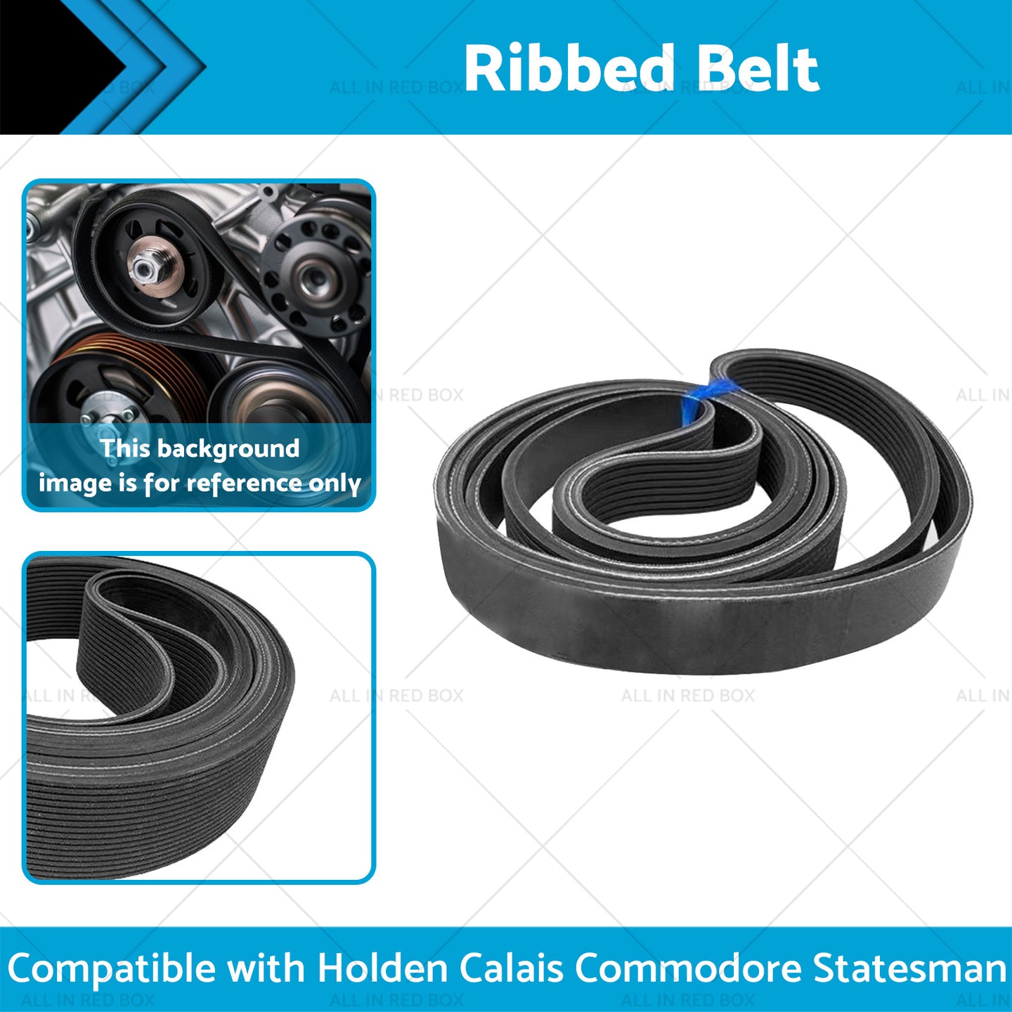 {{ Ribbed Belt 6PK2720 Suitable for Holden Calais Commodore Statesman V6 }} - Buy Car Parts Online at {{ Kaka Auto Parts }}.