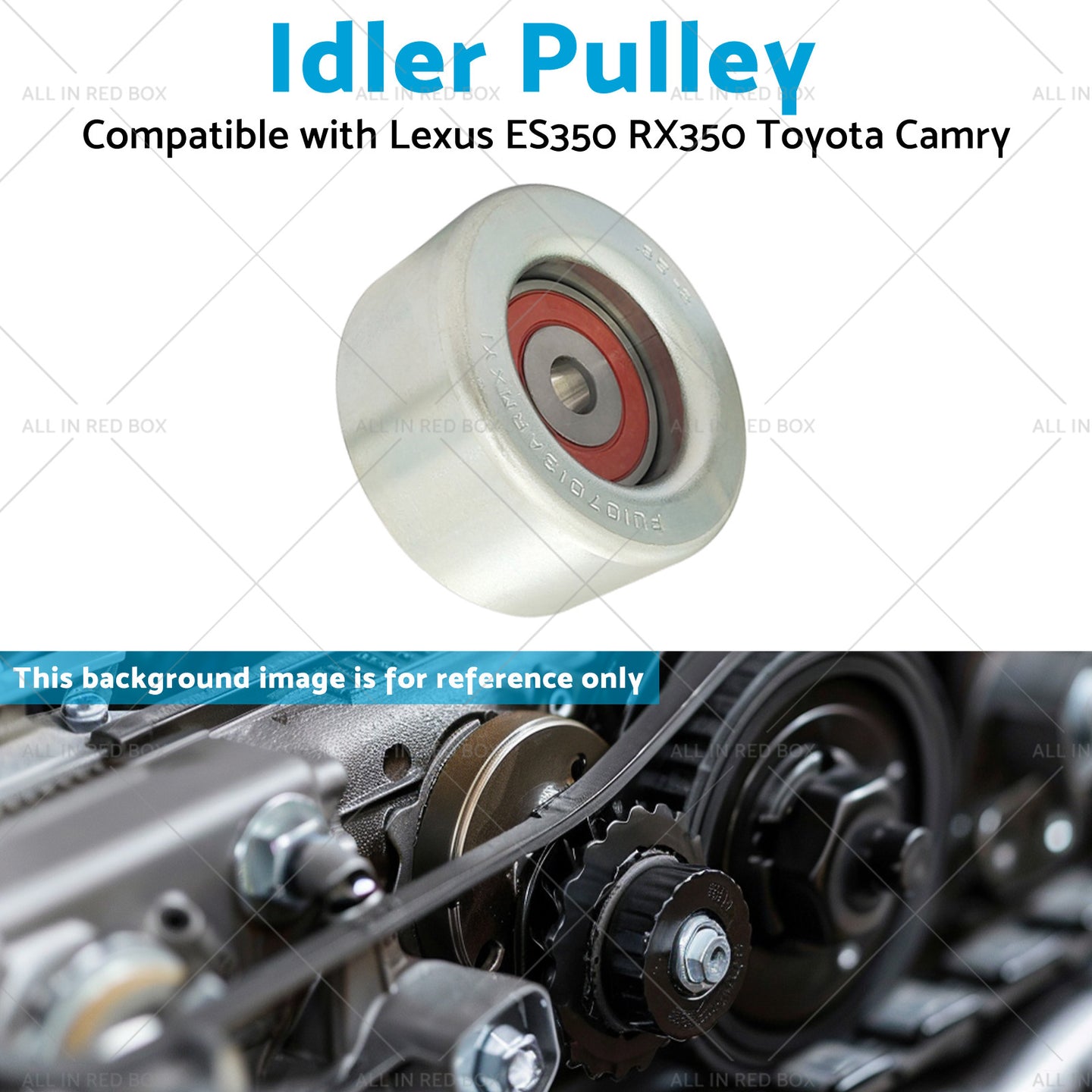 {{ Idler Pulley Suitable for Lexus ES350 RX350 Toyota Camry 2007-2021 16604-31020 }} - Buy Car Parts Online at {{ Kaka Auto Parts }}.