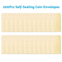 Kraft Paper Seed Packets Garden Storage Bags Mini Envelopes 6x11cm