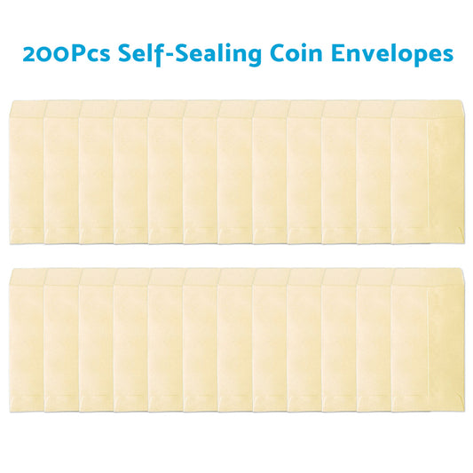 Kraft Paper Seed Packets Garden Storage Bags Mini Envelopes 6x11cm