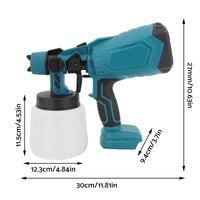 Electric Cordless Spray Gun Suitable For Makita Battery Paint Airless Sprayer