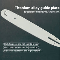 14''3/8LP .043 52DL Chainsaw Bar & Chain Suitable For Makita UC3520A EGO 56V