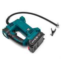 Cordless Portable Tyre Inflator Pump With Battery Charger Suitable For Makita 18V Battery