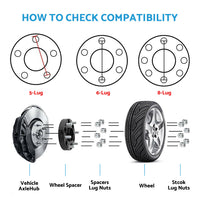4x 25mm 6x139.7 (5.5in) M12x1.5 Wheel Spacers Suitable For Hilux Pajero Triton Ranger