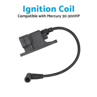 Outboard Ignition Coil CDM Module Suitable For Mercury MerCruiser Engine 4 Pin 827509T7 827509A10 114-7509 Suitable For Mercury 30-300HP Outboard Motor