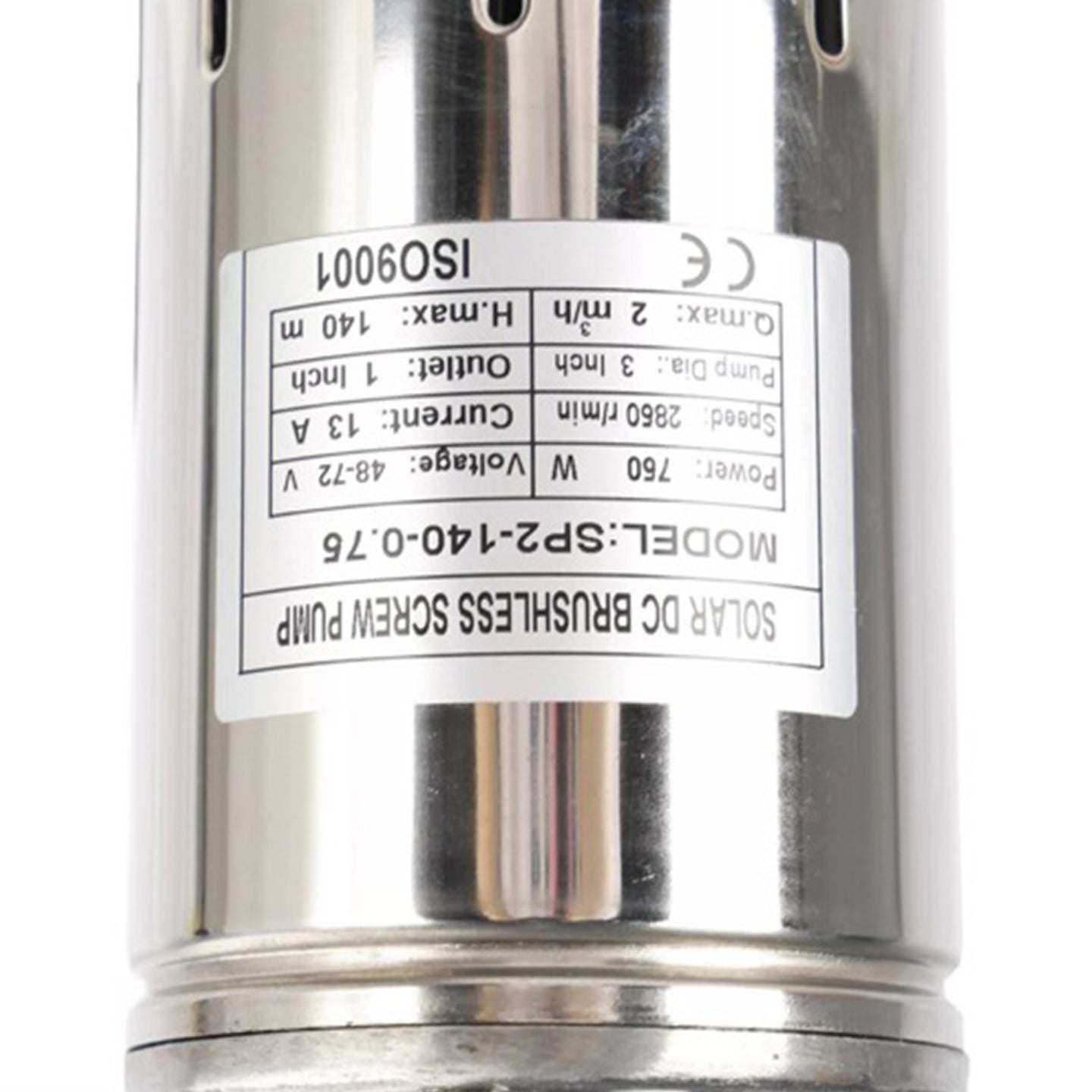 {{ 3in 48V 750W Solar Bore Pump Screw MPPT Submersible Deep Well Pump 140M }} - Buy Car Parts Online at {{ Kaka Auto Parts }}.