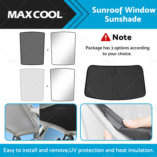 {{ Sunroof Window Sunshade Front Rear UV Film Windshield Window For Tesla Model Y }} - Buy Car Parts Online at {{ Kaka Auto Parts }}.