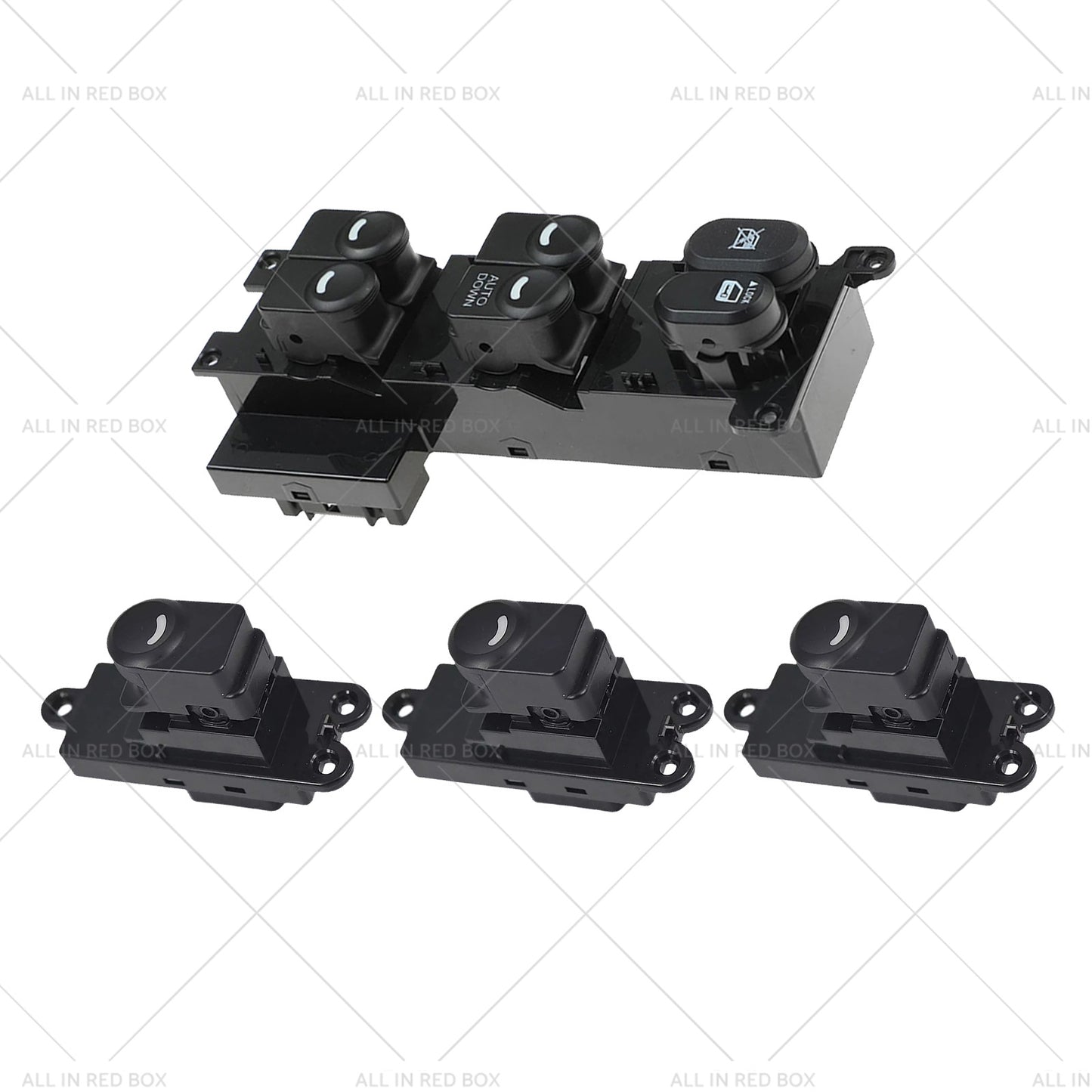 3x Master Power Window Switches Suitable For Hyundai i30 FD Hatchback / Wagon 2007-2012