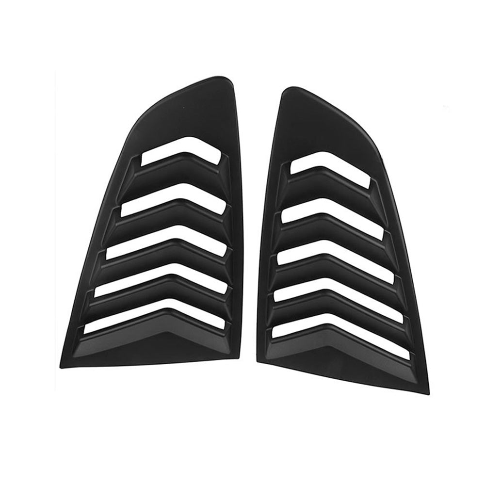 {{ 2x Side Window Louvers Sun Shade Cover Suitable For Ford Mustang 2015-2022 }} - Buy Car Parts Online at {{ Kaka Auto Parts }}.