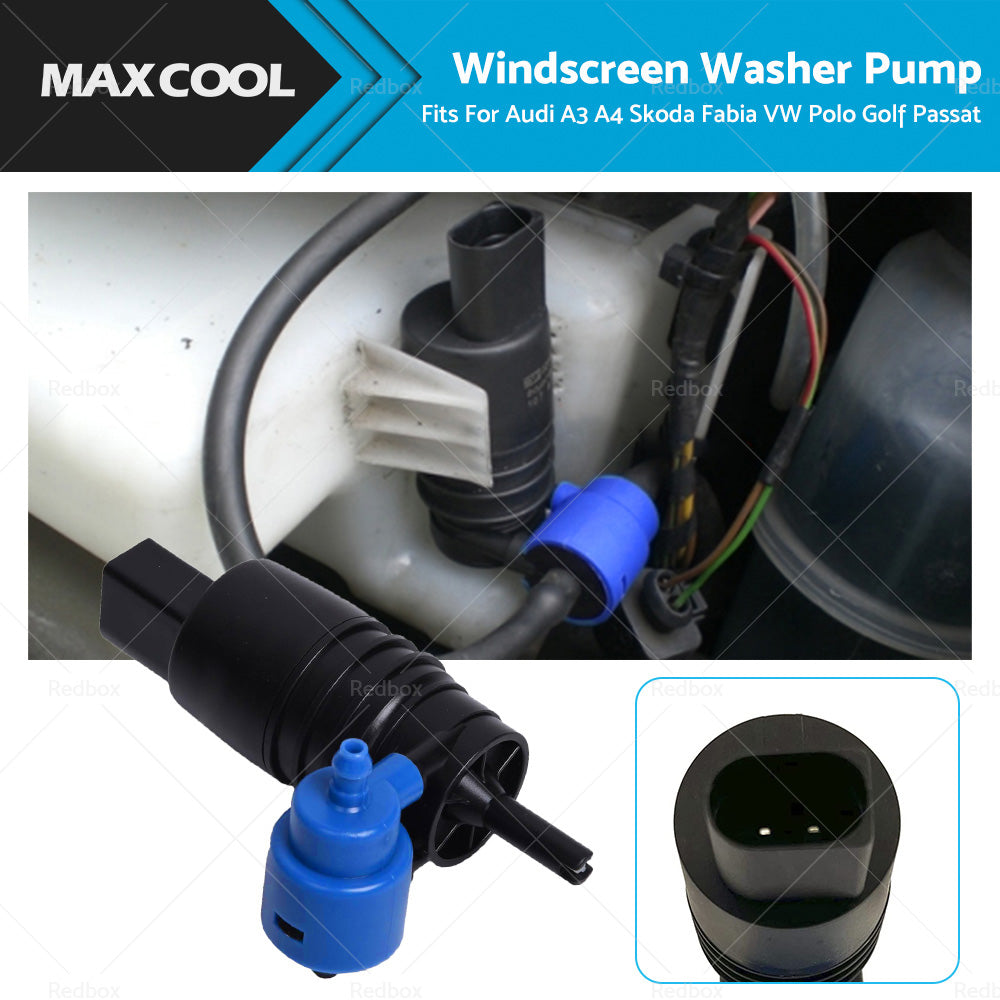{{ Windscreen Washer Pump Fits For Audi A3 A4 Skoda VW Polo Golf Passat 1J6955651 }} - Buy Car Parts Online at {{ Kaka Auto Parts }}.