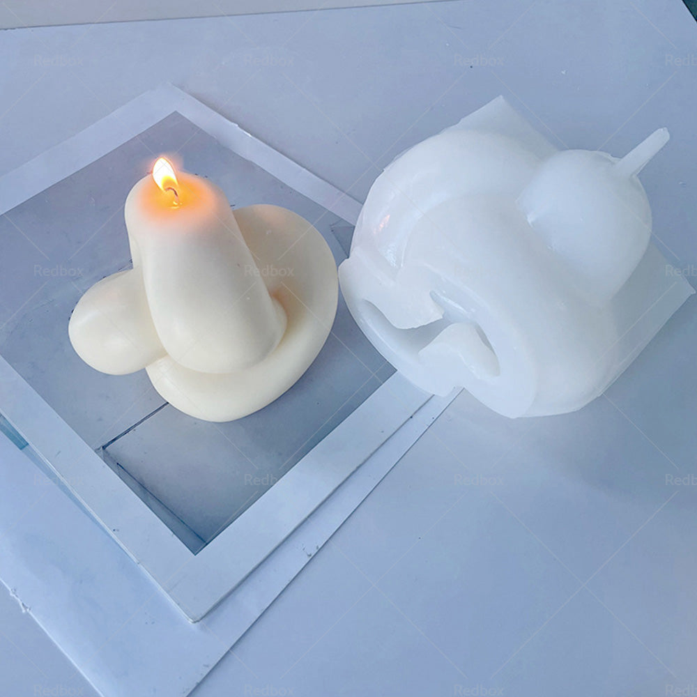 {{ Large Knot Candle MOLD Spiral Tie Rope Ball Twisted Silicone Gypsum Aromatherapy }} - Buy Car Parts Online at {{ Kaka Auto Parts }}.