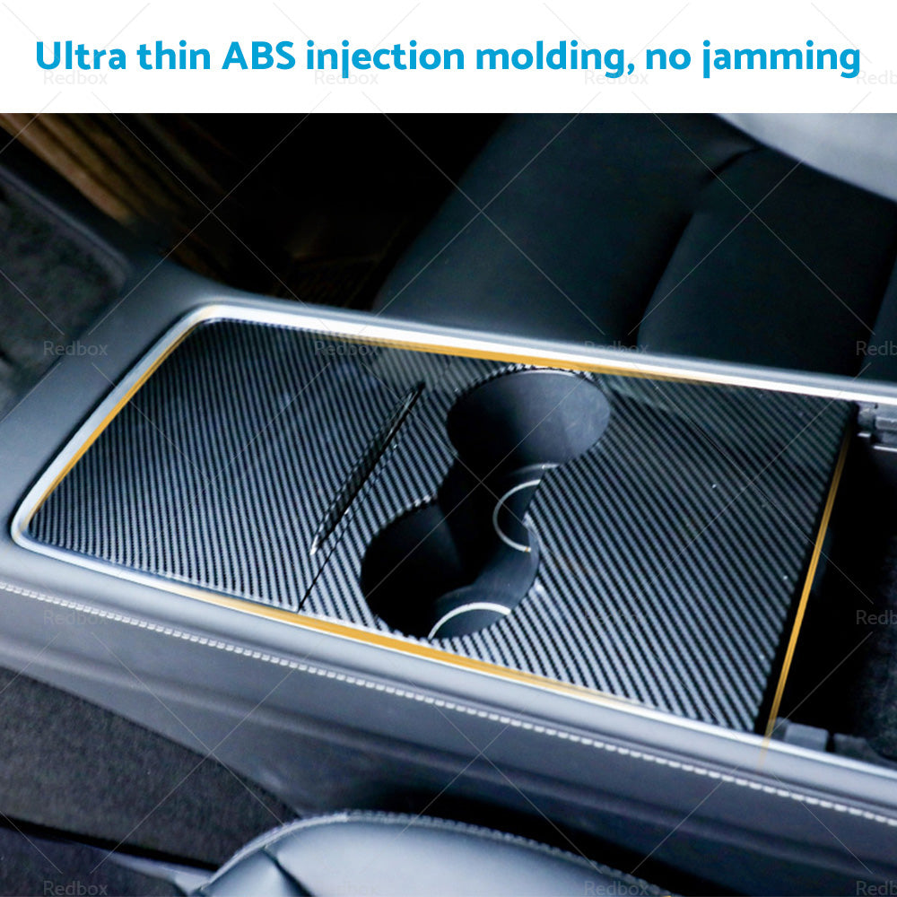 {{ Carbon Fiber Style Center Control Panel Wrap Suitable for Tesla Model Y Model 3 }} - Buy Car Parts Online at {{ Kaka Auto Parts }}.