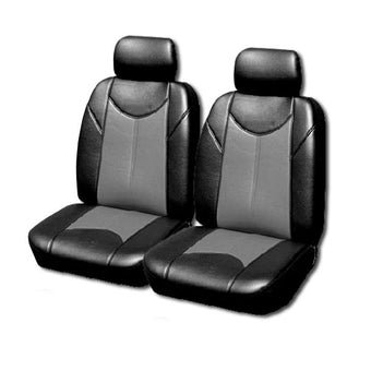 compare product Leather Look Seat Covers Grey Suitable For Mazda BT-50 Single Cab 2011-2020