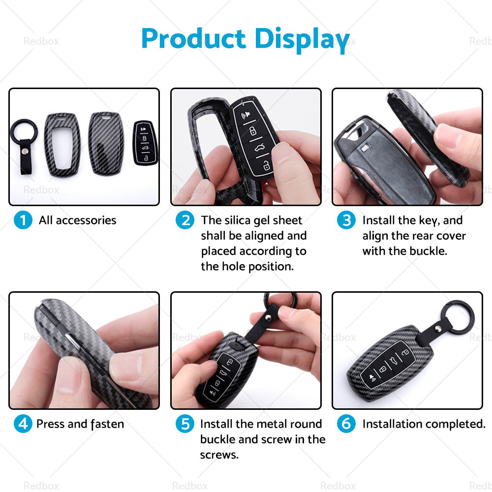 {{ ABS Remote Key Fob Case Cover Suitable For Great Wall Haval Hover H1 H4 H6 H7 H9 }} - Buy Car Parts Online at {{ Kaka Auto Parts }}.