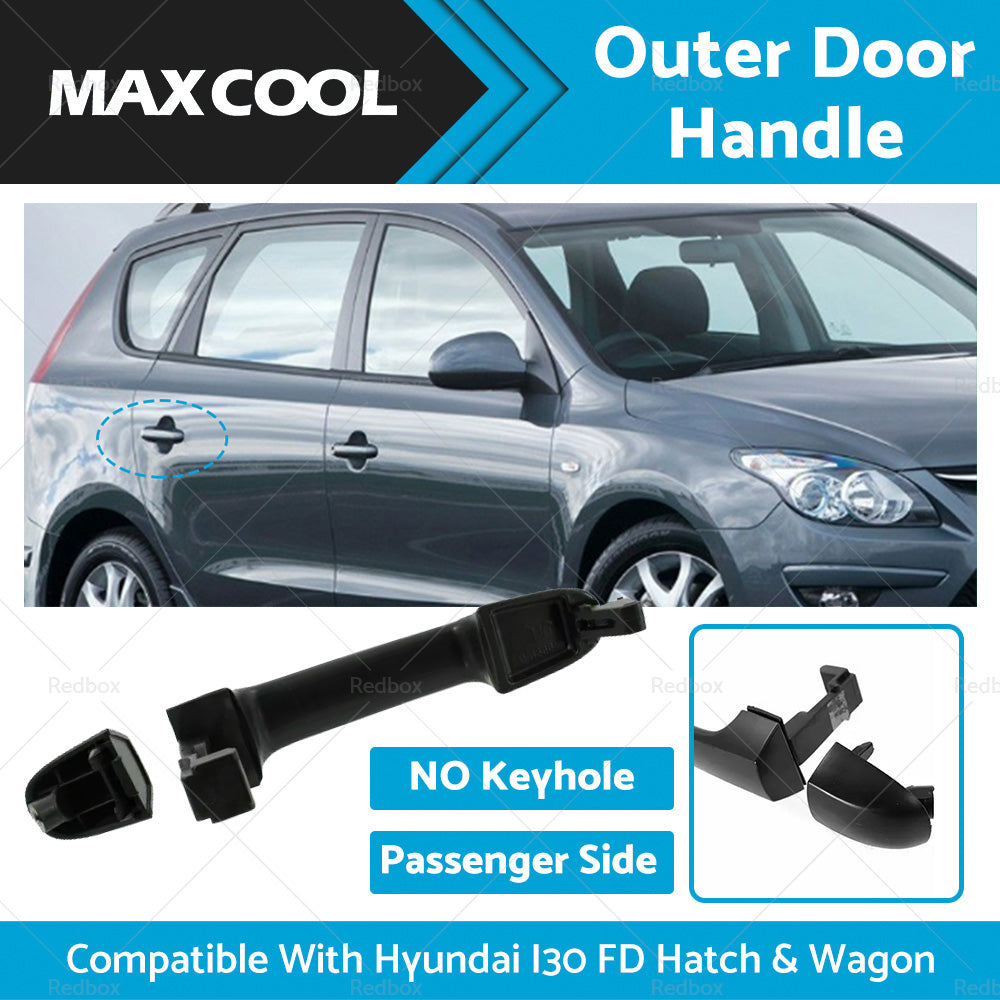 {{ Front LH, Rear LH RH Outer Door Handle NO Keyhole Suitable for Hyundai i30 FD }} - Buy Car Parts Online at {{ Kaka Auto Parts }}.