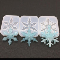{{ Snowflake Silicone Pendant Mold Making Jewelry Resin Necklace Mould Craft DIY 3D }} - Buy Car Parts Online at {{ Kaka Auto Parts }}.