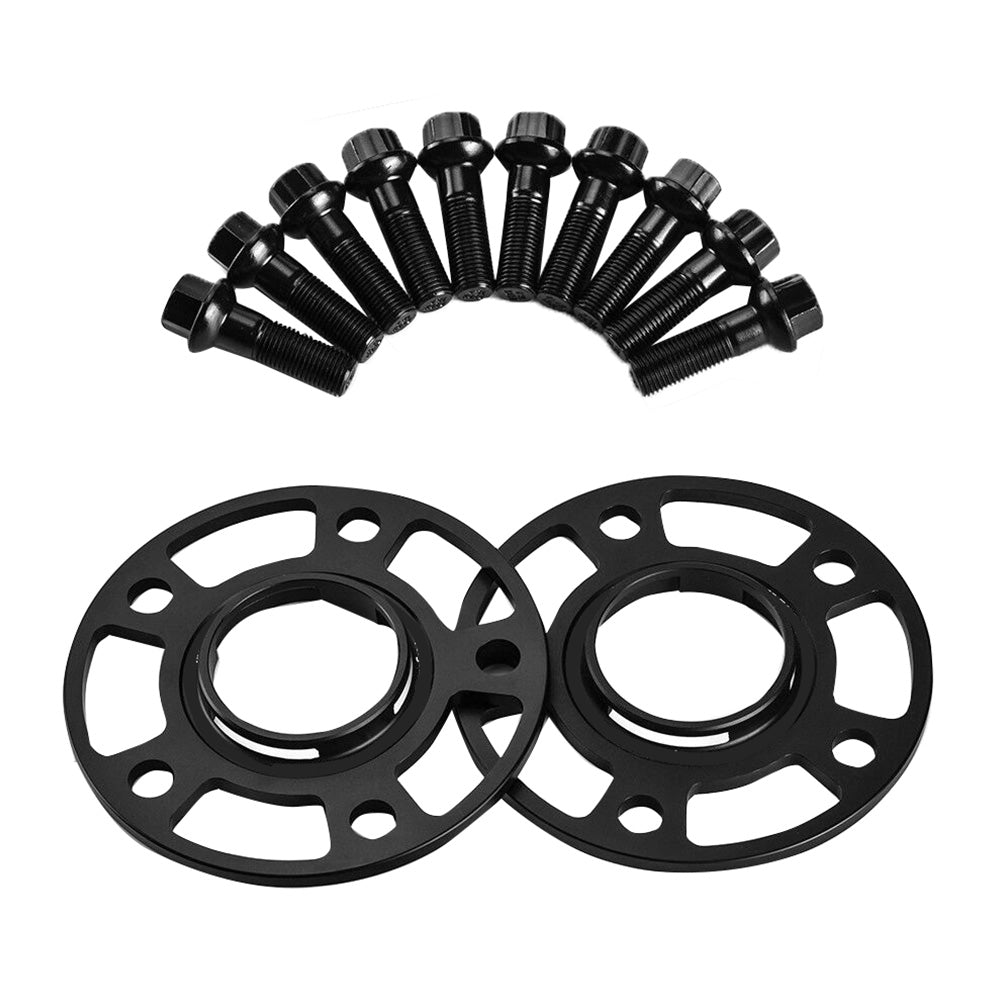 2x 10mm 6061-T6 Wheel Spacers Suitable For Porsche Cayman, Cayenne & Panamera