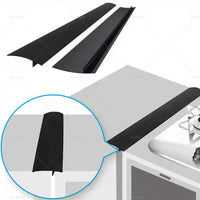 {{ 2PCS Kitchen Silicone Stove Counter Gap-Cover Oven Guard Spill Seal Slit Filler }} - Buy Car Parts Online at {{ Kaka Auto Parts }}.