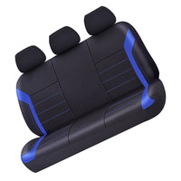 {{ Universal Rear Seat Covers 06/08H Neoprene Black Blue Suitable for Cars & Utes }} - Buy Car Parts Online at {{ Kaka Auto Parts }}.