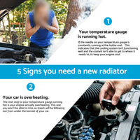 {{ Radiator for Volvo XC90 2.5T 3.2L D5 T6 V8 Petrol / Diesel 2002-2017 Coolant }} - Buy Car Parts Online at {{ Kaka Auto Parts }}.