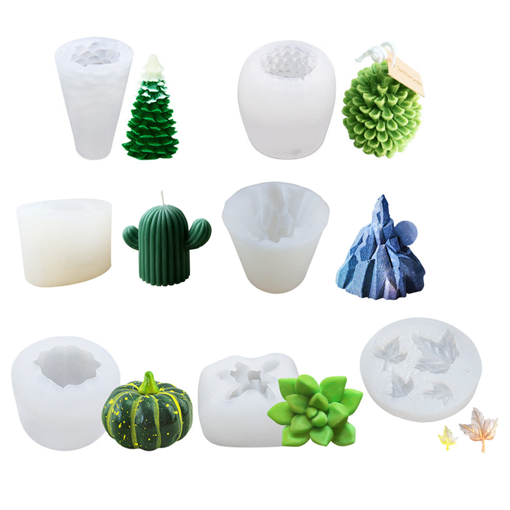 Snowflake Silicone Pendant Mold Making Jewelry Resin Necklace Mould Craft DIY 3D