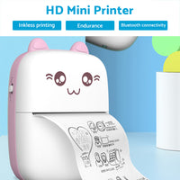 Pocket Thermal Printer Mini Bluetooth Label & Photo Printing Machine Suitable For Mobile Phone