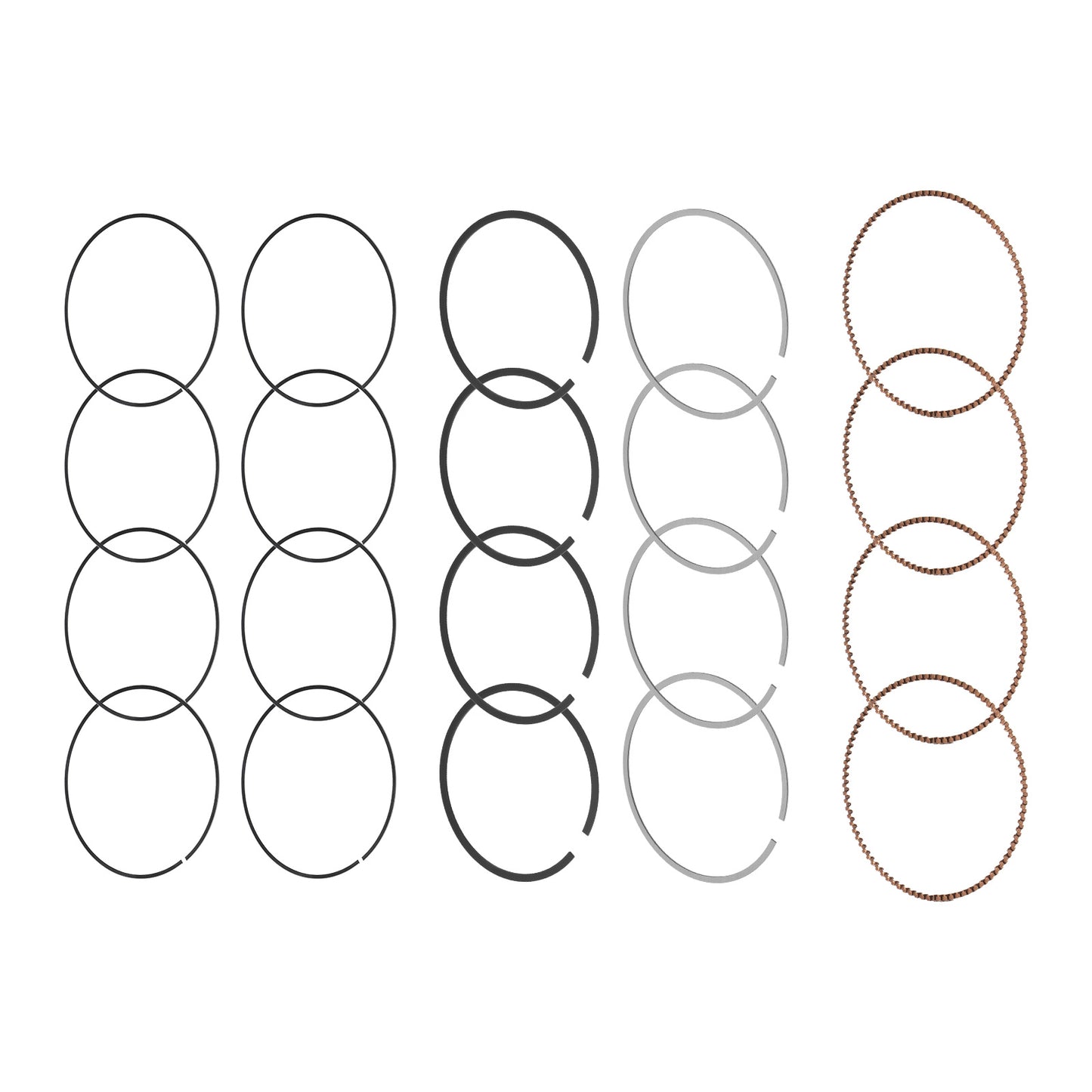 {{ Engine Piston Rings Suitablefor Mini Cooper Countryman Paceman 06-16 11257566479 }} - Buy Car Parts Online at {{ Kaka Auto Parts }}.