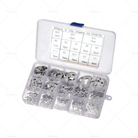 {{ Stainless Steel E Clips C Circlip Kit Retaining Ring 400PCS Assorted M1. 5-M15mm }} - Buy Car Parts Online at {{ Kaka Auto Parts }}.