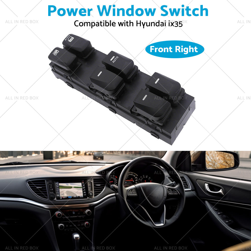 {{ Electric Window Switch Master Control Suitable For Hyundai IX35 2010-2017 RHD }} - Buy Car Parts Online at {{ Kaka Auto Parts }}.