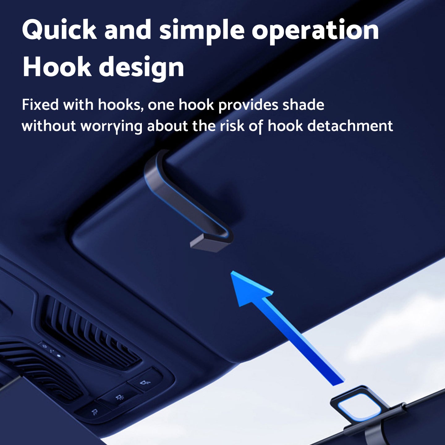 {{ Auto Retractable Sunshade Suitable For Car Windshield w/Automatic Function 2025 }} - Buy Car Parts Online at {{ Kaka Auto Parts }}.