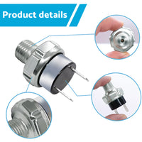 1 4inch NPT End Air Compressor Pressure Tank Control Switch Off Valve 90-120PSI