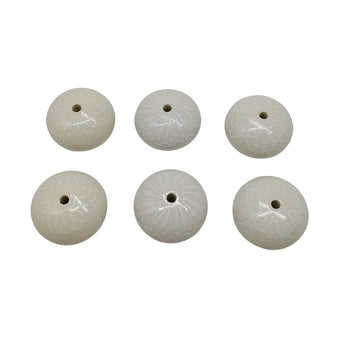 compare product 6 Pcs Cupboard Door Knobs Handles Drawer Pull Vintage Ceramic Knob Shabby Chic