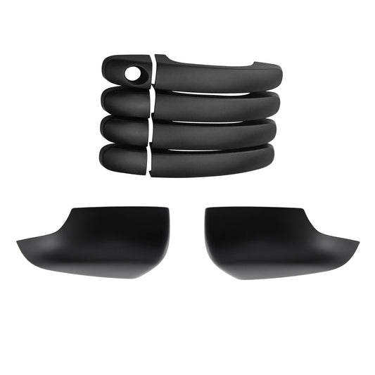 Door Handle Cover&Side Mirror Cover Suitable For Ford Ranger PX PX2 PX3 Raptor