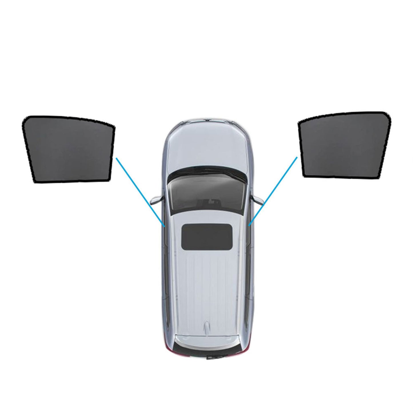 {{ Magnetic Sun Shades Suitable for Mercedes Benz GLB X247 20+  Windows Sun Blind }} - Buy Car Parts Online at {{ Kaka Auto Parts }}.