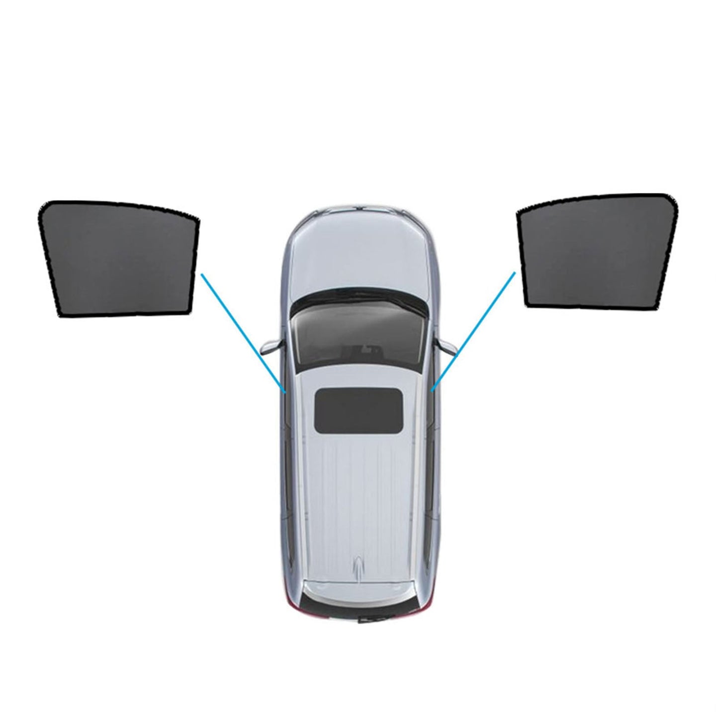 {{ Magnetic Sun Shades Suitable for Mercedes Benz GLB X247 20+  Windows Sun Blind }} - Buy Car Parts Online at {{ Kaka Auto Parts }}.