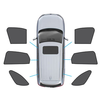 compare product 6x Magnetic Car Window Sun Shades Suitable for Mazda CX-3 CX3 2015-Current