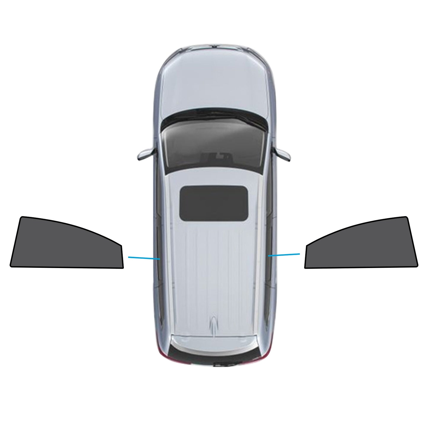 {{ 2x Car WindowShades Suitable for Mazda 6 Liftback 2nd Gen GH 07-12 UV Protection }} - Buy Car Parts Online at {{ Kaka Auto Parts }}.