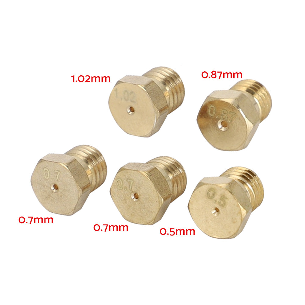 LPG Gas Jet Set Burner Gas Hob LPG Conversion Kit Jets Nozzles Propane Injectors