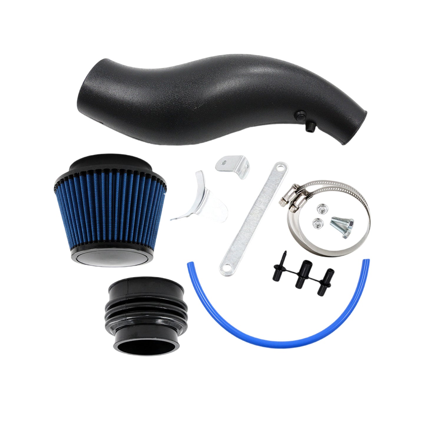 {{ Air Intake Pipe w/ Air Filter Black Plastic Suitable for Honda Civic EG EK 92-00 }} - Buy Car Parts Online at {{ Kaka Auto Parts }}.