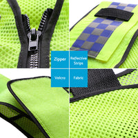 Ultimate Security Reflective Executive Safety Vest Hi-Vis Protective Workwear