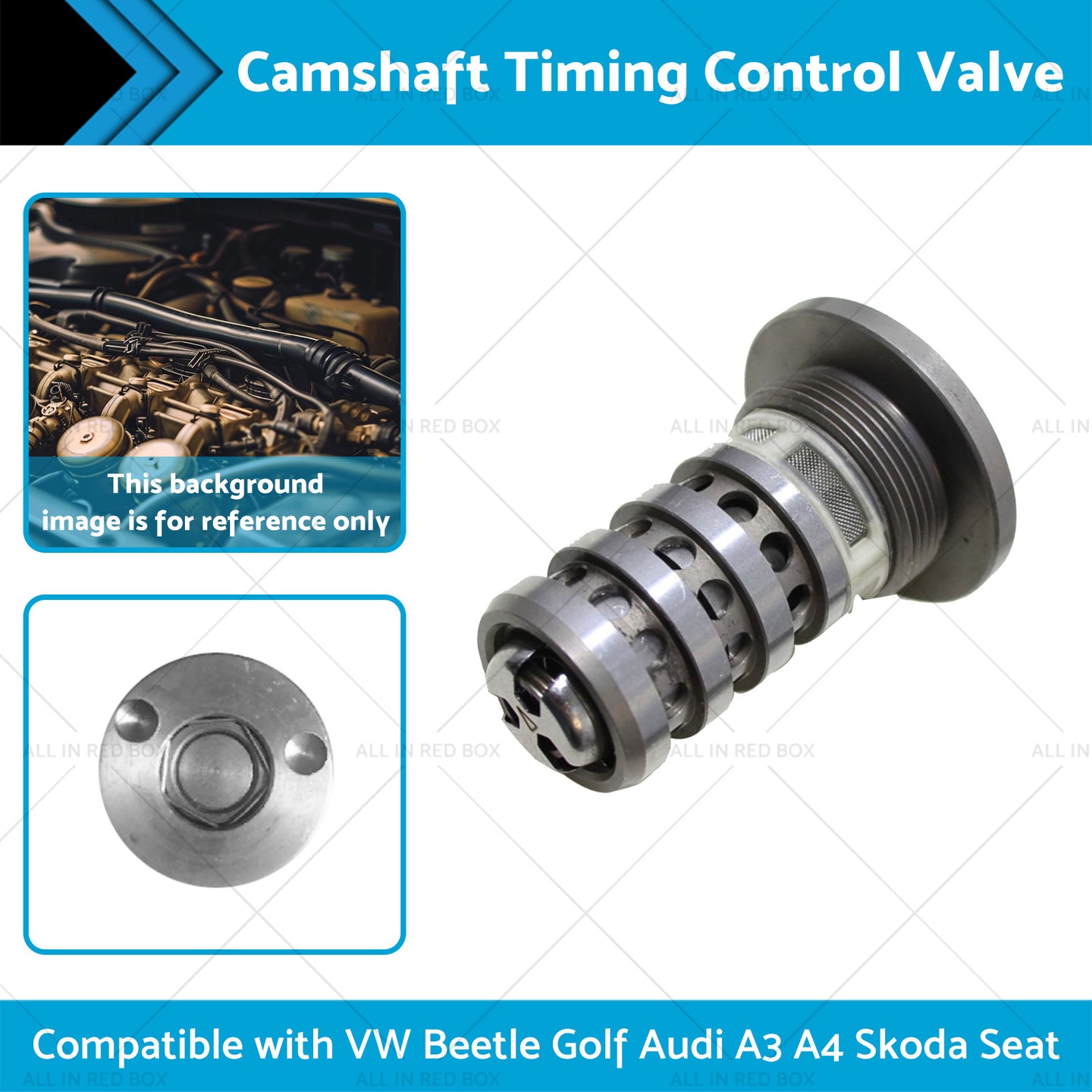 {{ Camshaft Timing Control Valve Suitable for AUDI A3 A4 VW Beetle Golf Skoda Seat }} - Buy Car Parts Online at {{ Kaka Auto Parts }}.